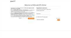 Desktop Screenshot of mcdonaldatv.com
